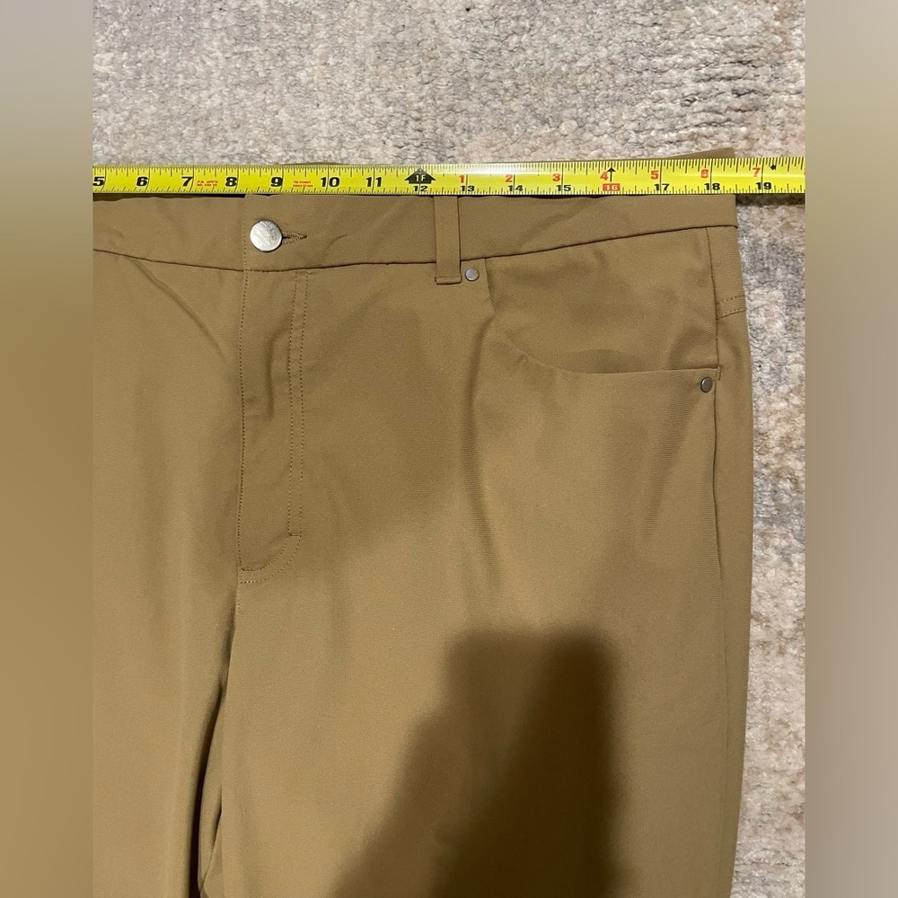 VRST Limitless 4-Way Stretch Athletic Performance Chino Pants Size 38 x 30 Tan - Picture 7 of 7